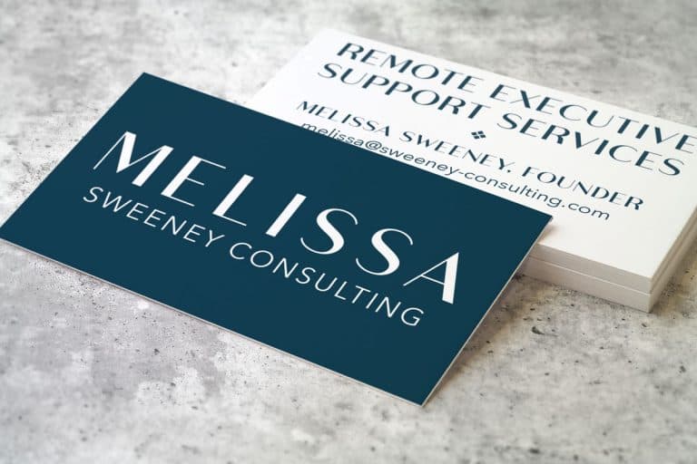 Sweeney Consulting business cards