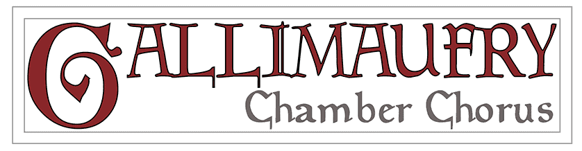 Gallimaufry Chamber Chorus Logo